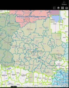 CMAS area map with zip codes