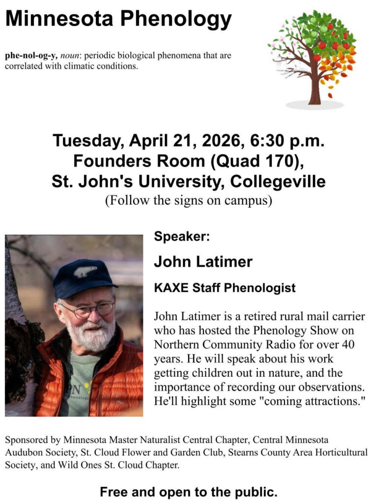 CMAS Meeting: Phenology with John Latimer